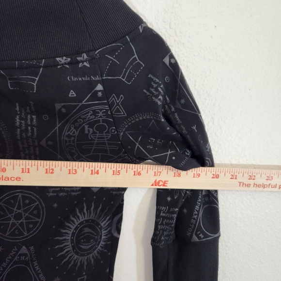 Killstar Dress Womens Small Goth Emo Punk Mini Ribbed Occult Graphic Print - Picture 15 of 16